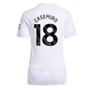Manchester United Casemiro #18 Replika Bortatröja Damer 2025-26 Kortärmad
